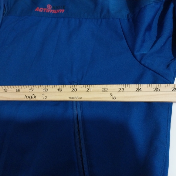 AIGLE ACTIMUM Weather Water Men's Vibrant Blue Performance Jacket - Picture 15 of 16